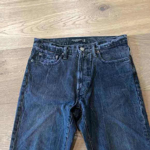 Abercrombie & Fitch Vintage Stretch 90's Slim Jeans Size 31X32 - Picture 2 of 12